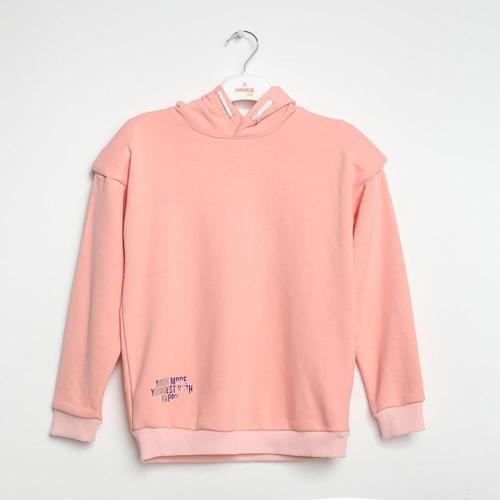 KAPÜŞONLU SWEATSHIRT Pembe