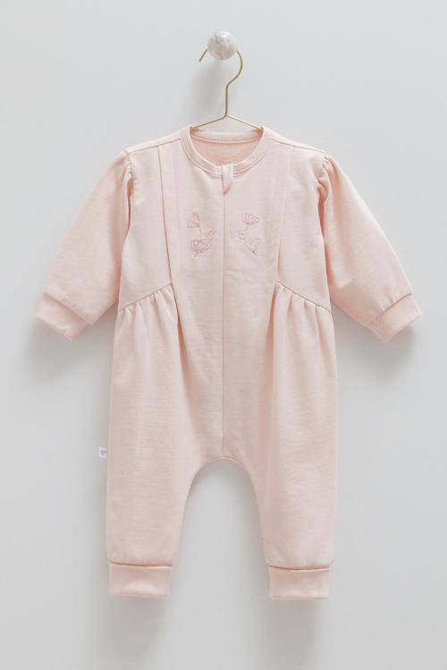 PETITE BABY FERMUARLI TULUM - CARAMELL  - TK2004 - Pembe - 9 - 12 Ay - TK2004-Pembe-9 - 12 Ay Pembe