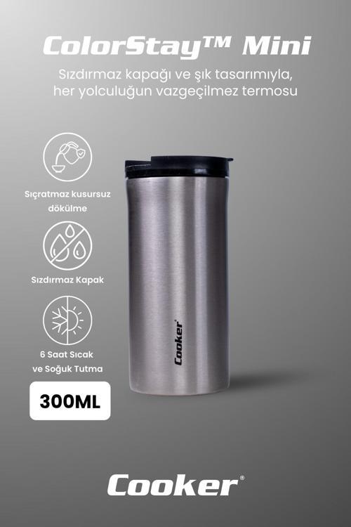 0.50 Lt Paslanmaz Çelik Termos Ofis Piknik Mama Termosu