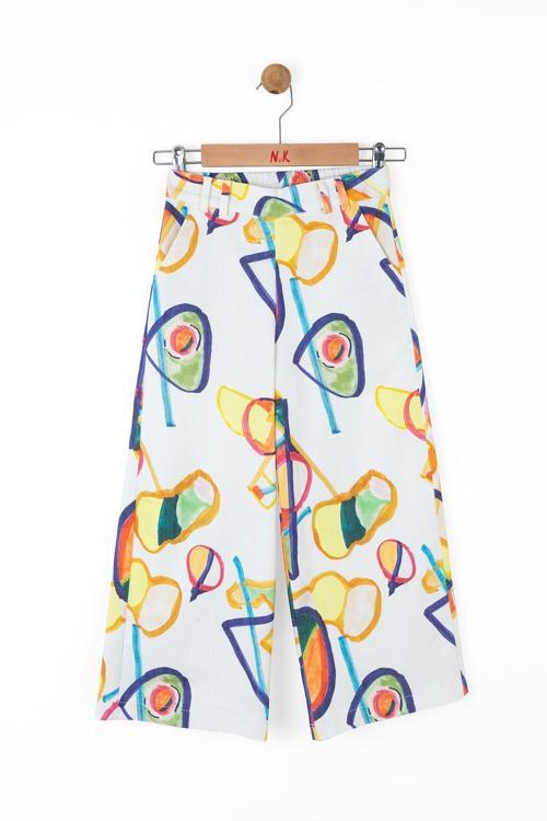 RAINBOW PANTOLON Ekru