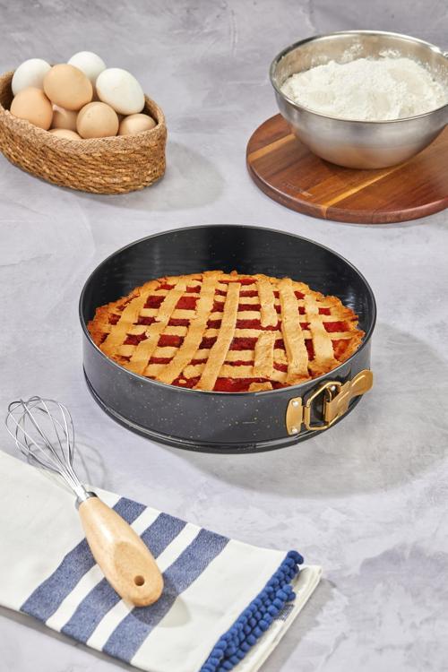 Kelepçeli Çelik Kek Kalıbı 28 Cm