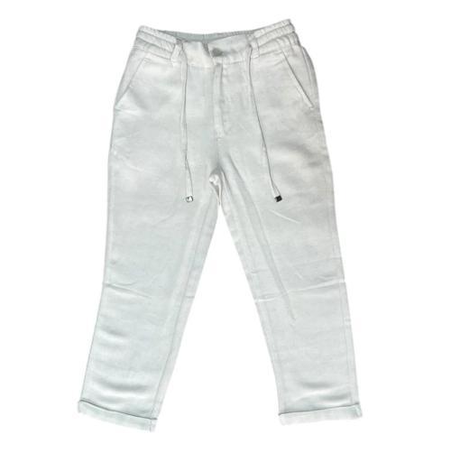 KETEN PANTOLON Ekru