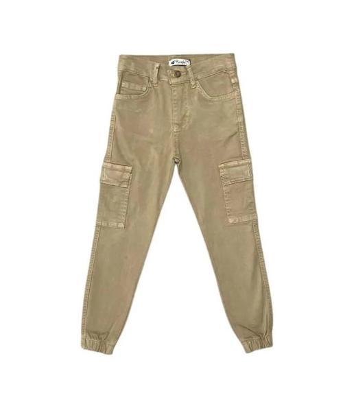 KARGO CEPLİ GABARDİN PANTOLON Camel