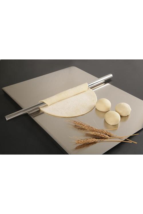 50 Cm Paslanmaz Çelik Oklava Hamur Açma Aparatı