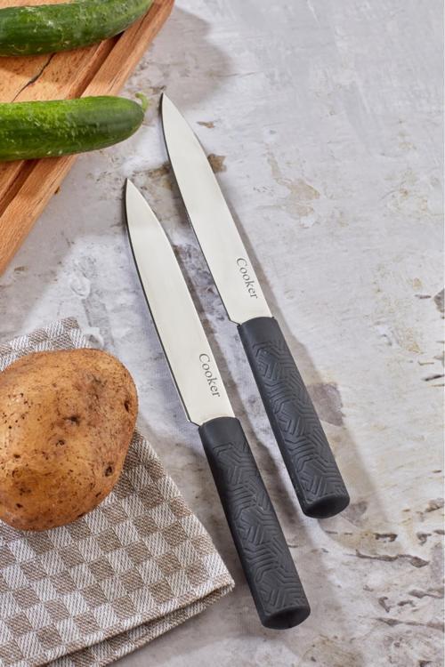 Lüx Model Paslanmaz Çelik Doğrama Bıçağı (1 Adet)