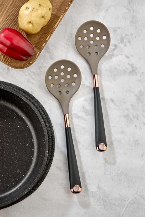 Özel Seri Lüx Silikon Mutfak Kevgiri