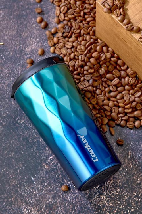 Yeni 0,35 Ml Paslanmaz Çelik 350 Ml Termos Çay Kahve Piknik Kamp Outdoor Ofis Otel Kafe Okul