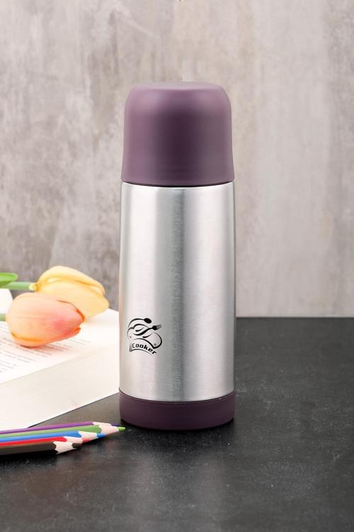 Shop Premium Paslanmaz Çelik 0.3 Lt Piknik Kamp Çay Kahve Termosu (Mor)