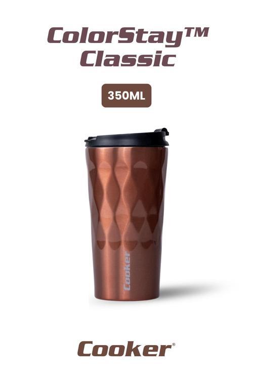 Yeni 0,35 Ml Paslanmaz Çelik 350 Ml Termos Çay Kahve Piknik Kamp Outdoor Ofis Otel Kafe Okul