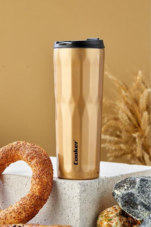 Diamond 500 Ml Premium Çift Kat Paslanmaz Çelik Termos Matara Suluk Termosu