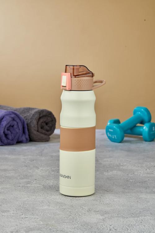 Lüx 304 Paslanmaz Çelik Termos 700 Ml Çelik Matara Termos Okul Su Suluk Koku Yapmaz