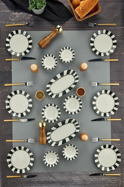 14 Parça Pure Porselen Kahvaltı Seti – Şık, Dayanıklı Ve Özel Tasarım