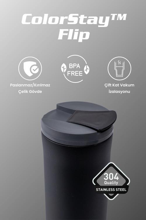 Paslanmaz Çelik 400 Ml Mug Termos | 6 Saat Sıcak, 6 Saat Soğuk|Sızdırmaz Ve Dayanıklı Tasarım