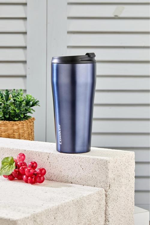 0.40 Lt Paslanmaz Çelik Termos Kamp Ofis Piknik Termosu