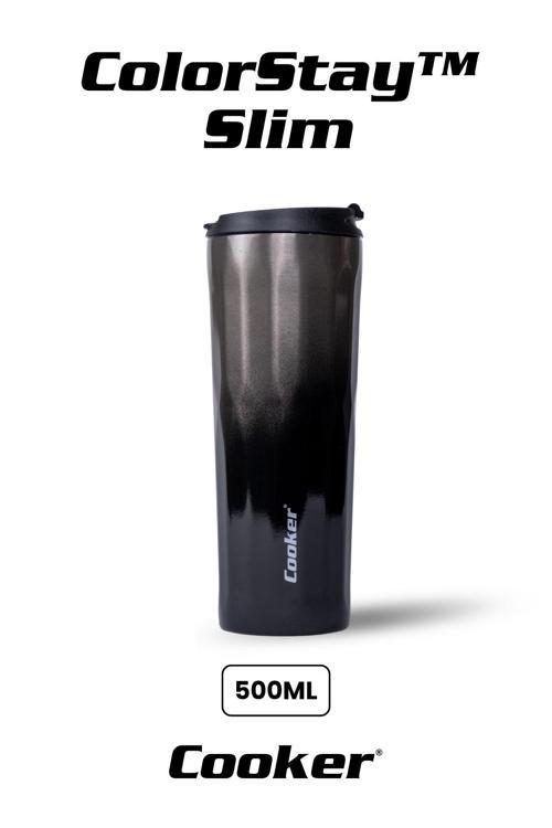 0.50 Lt Colorstay™ Slim Paslanmaz Çelik Termos Kamp Ofis Piknik Termosu