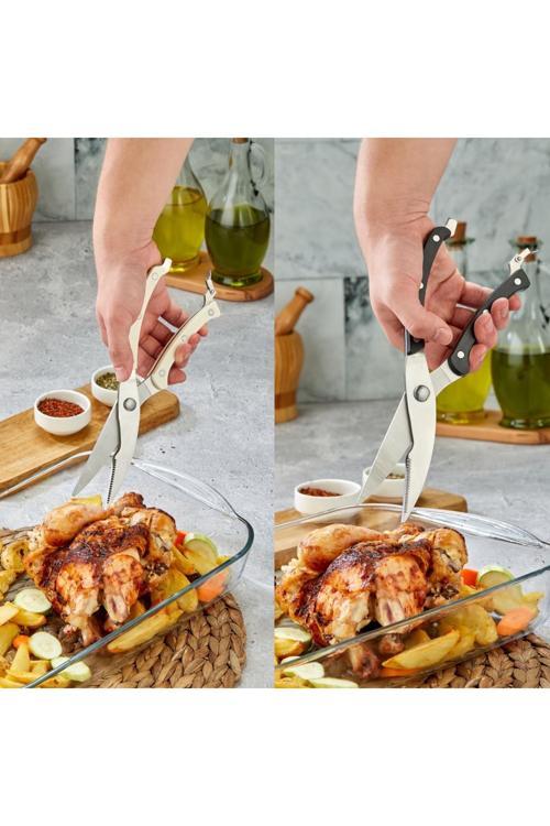 Paslanmaz Çelik Profesyonel Mutfak Makası Tavuk Makası