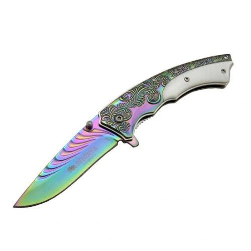 İşlemeli Çakı Gökkuşağı S-2063X 19,5 CM