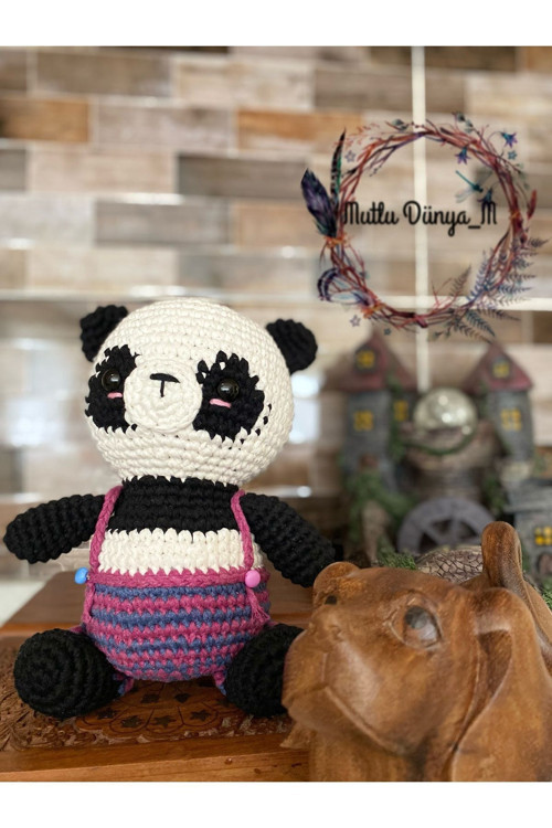 25 Cm Amigurumi-Oyuncak-Örgü Oyuncak-Oyun Arkadaşı-Uyku Arkadaşı
