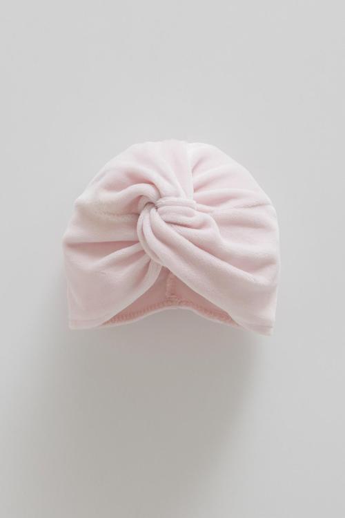 MIDDLE CASTLE KADİFE BONE - CARAMELL  - SPK2148 - Pudra - 6 - 9 Ay - SPK2148-Pudra-6 - 9 Ay Pudra