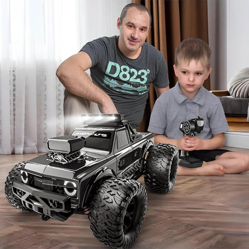 2.4GHz Uzaktan Kumandalı 4x4 Off-Road 1:16 Ölçek 35 Km Hız Yapan Hyper Truck Araba-28 Cm