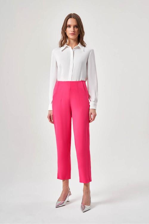Pensli Basic Fuşya Pantolon
