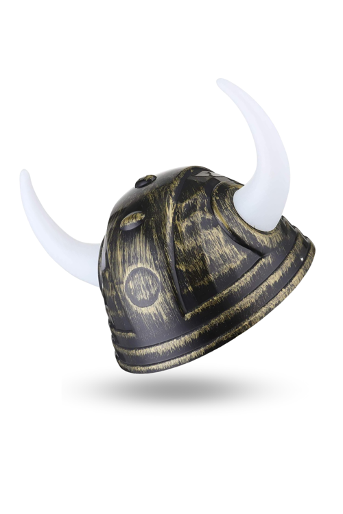 Büro Ev Ofis Etkinlik Gösteri Kostüm Miğferi için Golden Viking Asteriks Başlığı