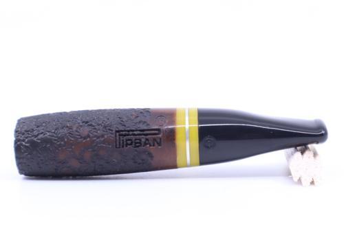 Toscanello  Backwoods İnce İşleme Ağızlık Kahverengi - Sarı Şeritli