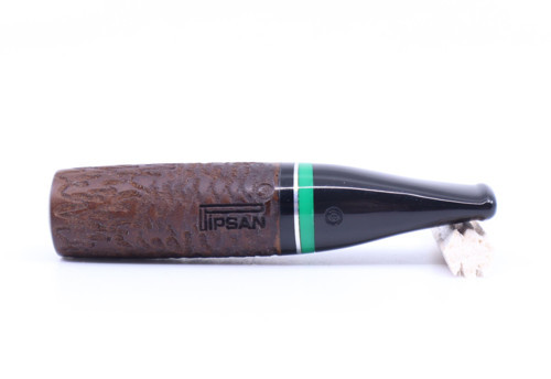 Toscanello Backwoods İşlemeli Ağızlık Kahverengi - Siyah/Yeşil Şeritli
