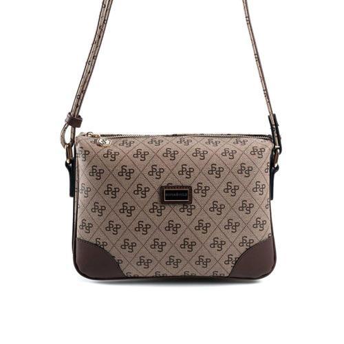 Kadın Çapraz Çanta 784-47854 SILVER POLO  M178 KOYU BEJ-MAT KAHVE