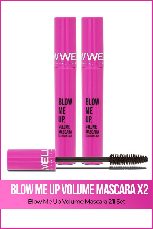 2x Blow Me Up Volume Mascara 8 ML İkili Set