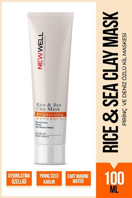 Rice & Sea Clay Mask Pirinç ve Deniz Özlü Kil Maskesi 100 ML