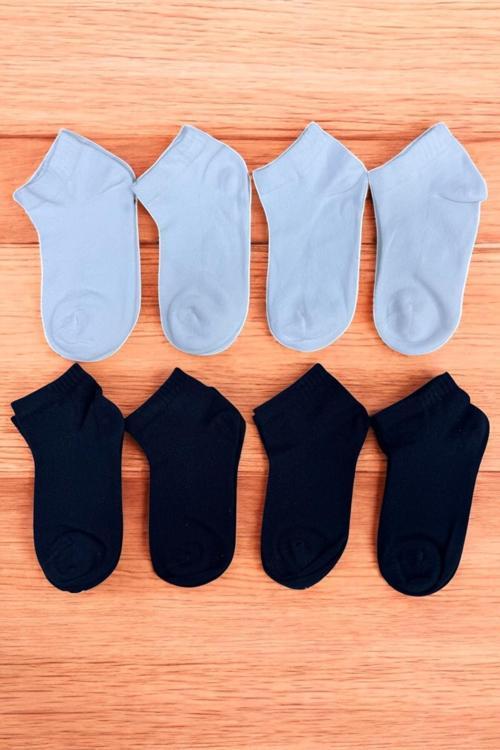 8 Çift Burun Dikişsiz Çocuk Patik