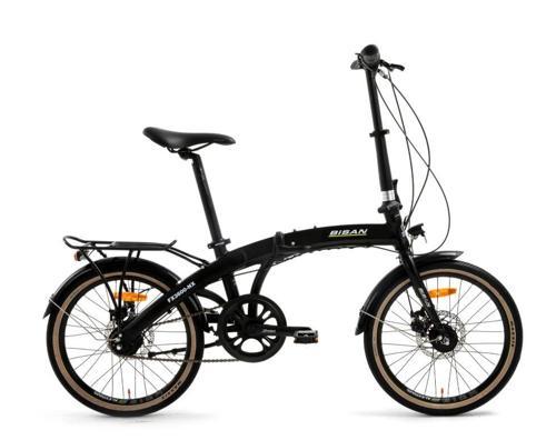 FX 3600 NX7 Katlanır Bisiklet Mat Siyah Sarı Beyaz