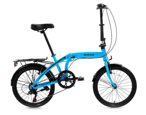 TWİN-S Katlanır Bisiklet 20 Jant Açık Mavi Siyah