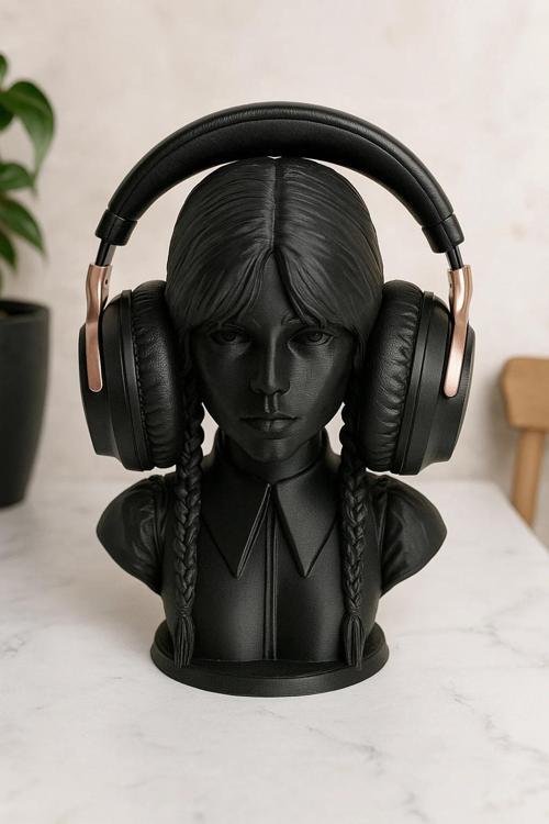 Wednesday Addams Kulaklık Standı Büst