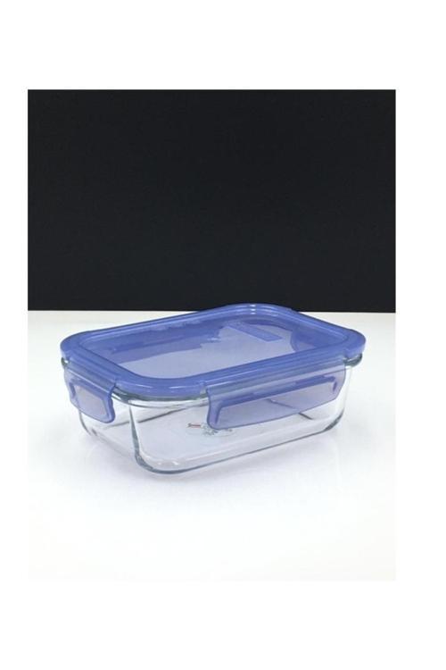 530176 Mavi Lockie Lock Kapaklı Saklama Kabı 640 Cc