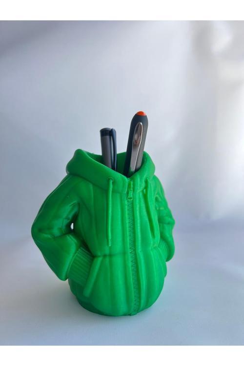 Kapüşonlu Sweatshirt Kalemlik & Vazo & Dekoratif Obje