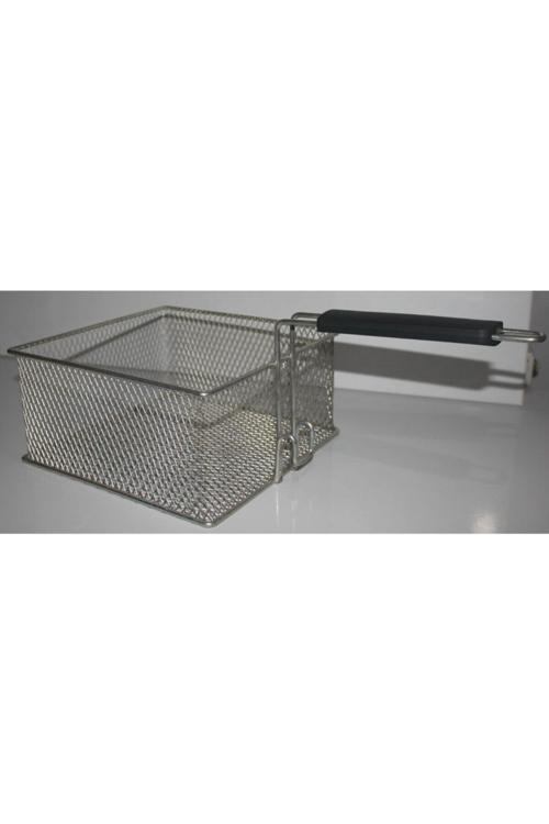 Fritöz Sepeti 8 Litre Arkadan Asma Kancalı Uzunluk 25 Cm Eni 25 Cm Derinlik 13 Cm