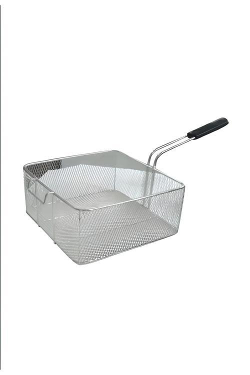 Fritöz Sepeti Uzunluk 25 Cm-Eni 25 Cm-Derinlik 12 Cm Önden Asma Kancalı