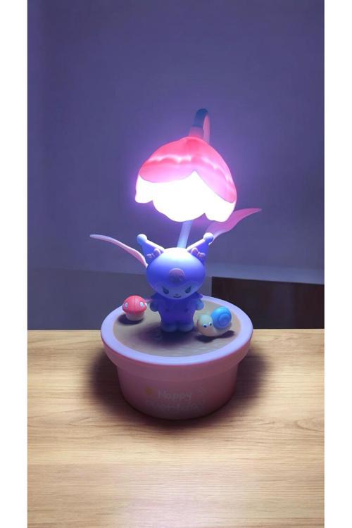 Sanrio Kuromi Masa Lambası Şarjlı Kuromi Gece Lambası A Kalite