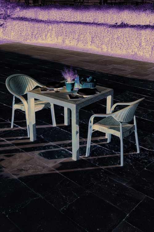 Bamboo 2 Kişilik Rattan Masa Sandalye Takımı Kahve