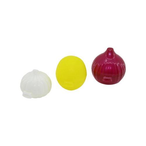 3lü  Saklama Kutusu  Limon - Soğan - Sarımsak  Renkli Plastik Fileli Ambalaj