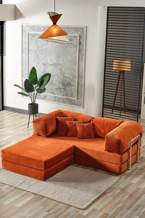 Legom Alis Aktivite Koltuğu Yatak Olabilen Çok Amaçlı Kanepe Kiremit