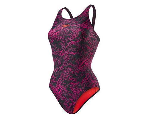 Bordo Kadın Mayosu 8-10818B388 Boom Alov Msbk Af Black Pink