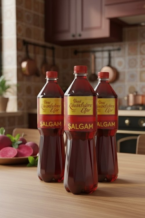 Acılı Şalgam Suyu 1 Lt Pet x 3 Adet
