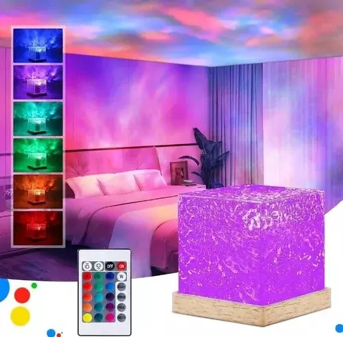 USB Dinamik Su Desenli Işık Dynamic Water Pattern Light  