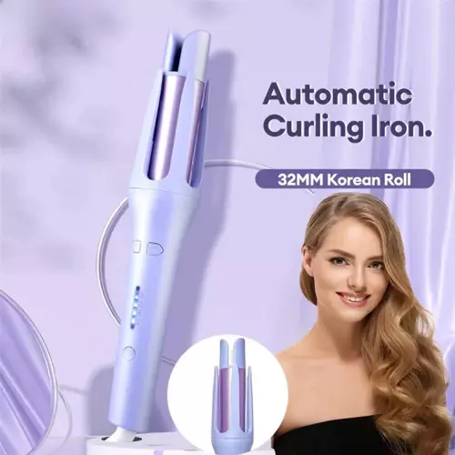 Otomatik Dönebilen Bukle Makinesi Mavi  