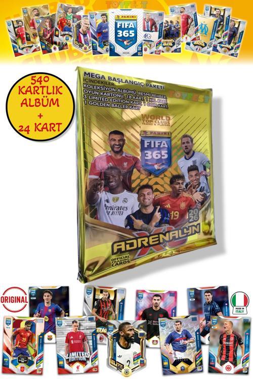 Panini Fifa 2026 Mega Başlangıç Paketi Dergi Albümü (18 Core 1 XXL 3 Limited 1 Coin 1 Golden Kart)