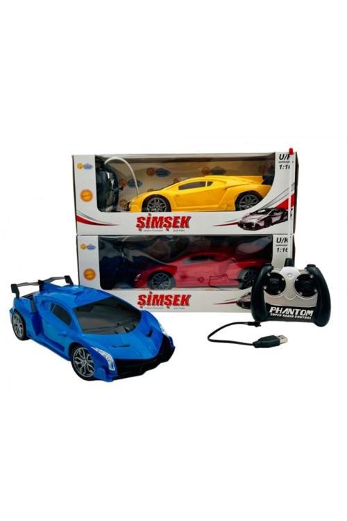 Uzaktan Kumandalı Şarjlı Şimşek Araba 1:16 Ölçekli