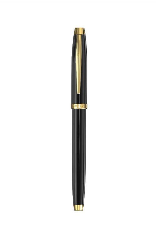 Santa Barbara Polo Racquet Club SBP.1.1002-2 Seramik Parlak Dış Yüzey Yazı Rengi Siyah 0.6mm Roller Dolma Kalem ve Tüken